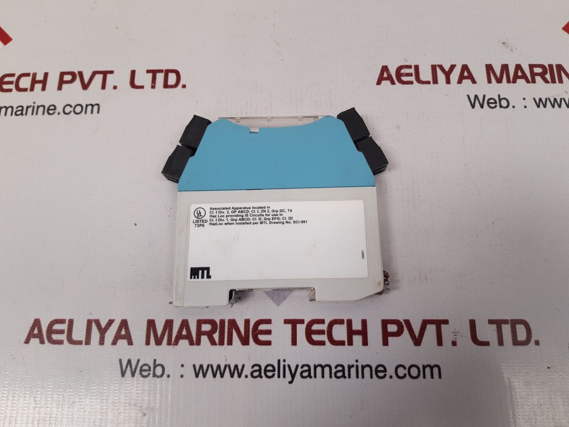 Measurement technology mtl7756ac shunt-diode safety barrier 
