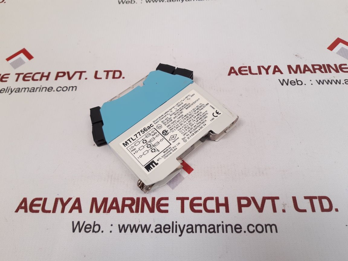 Measurement technology mtl7756ac shunt-diode safety barrier 