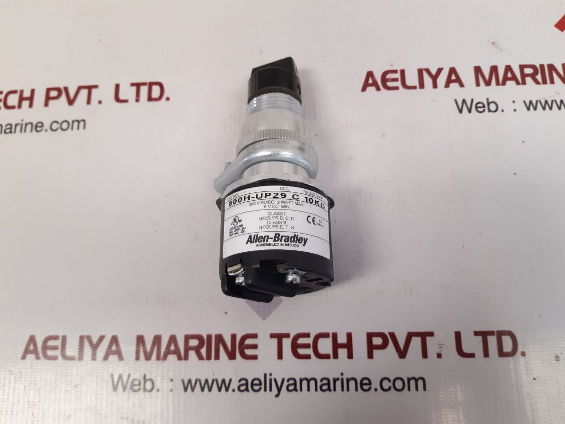Allen-bradley 800h-up29 ser.c potentiometer