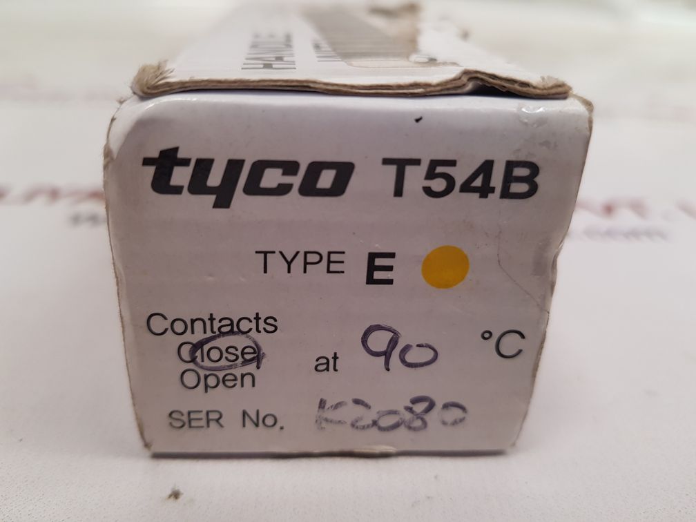 Tyco t54b type e fire heat detector 