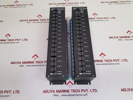 Westronics sbga-15p2w group annunciator Used