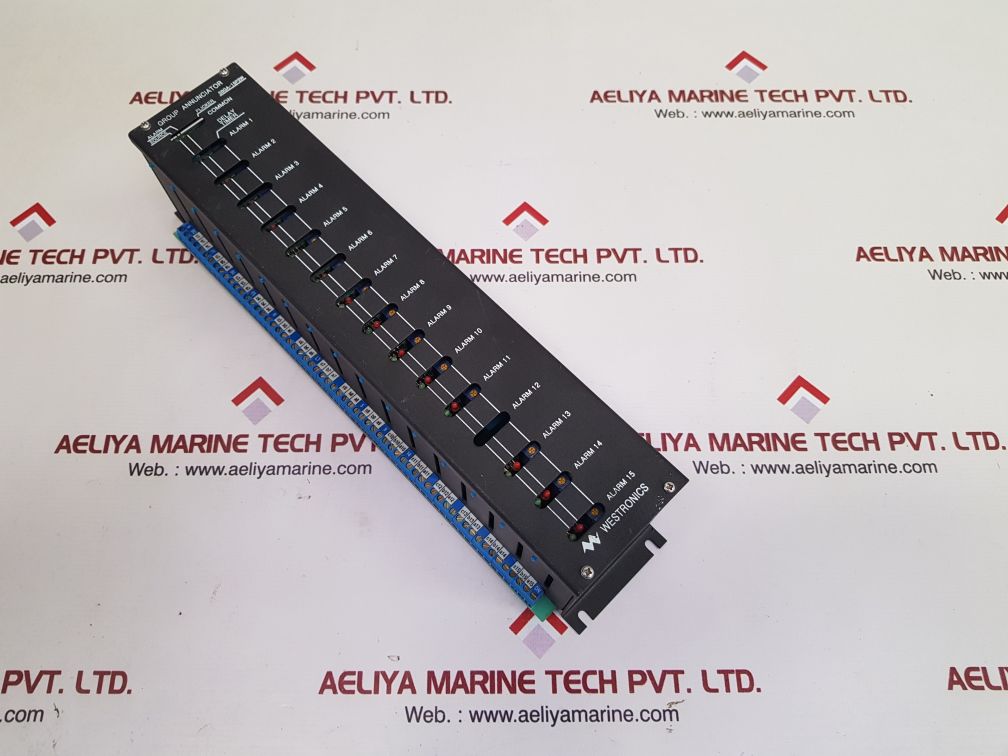 Westronics sbga-15p2w group annunciator Used