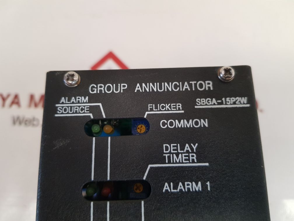 Westronics sbga-15p2w group annunciator Used