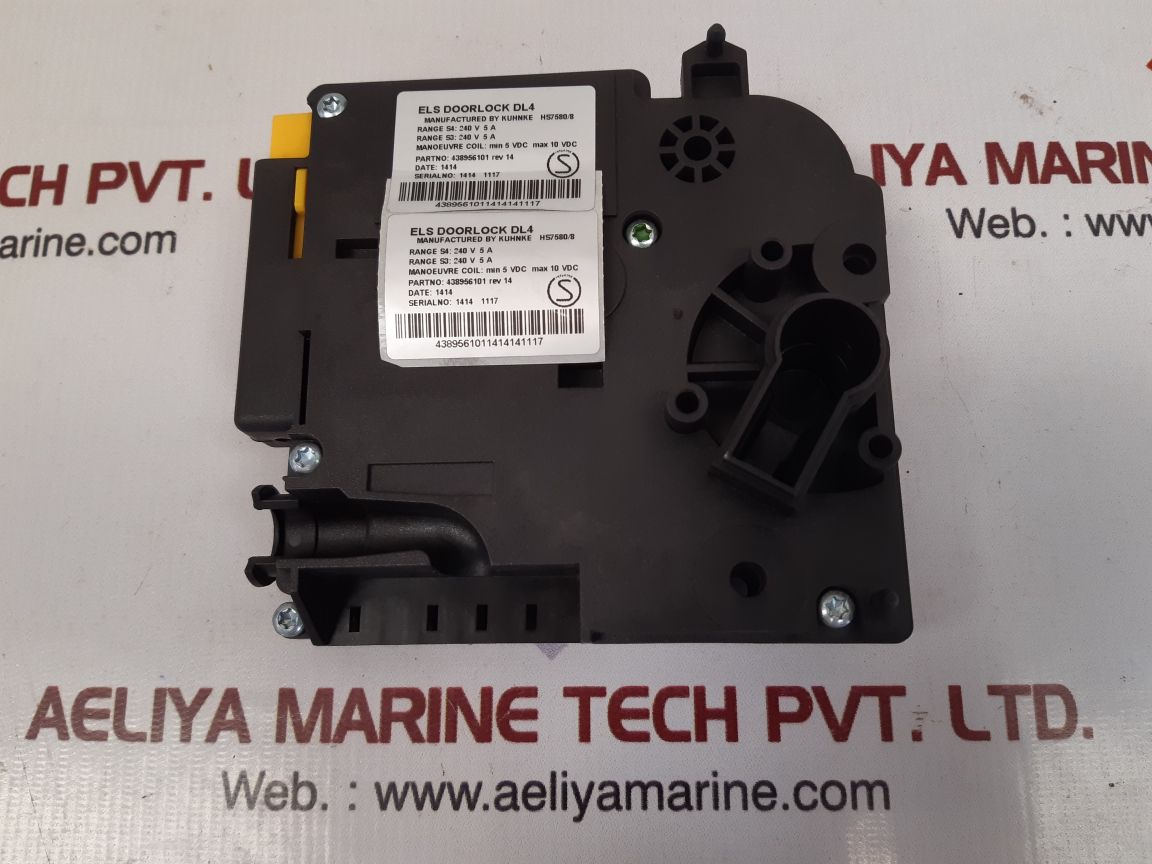 Kuhnke 438956101 els doorlock dl4 hs7580/8