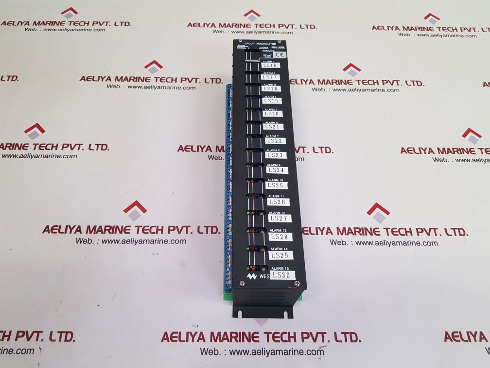 Westronics sbga-15p2w group annunciator Used