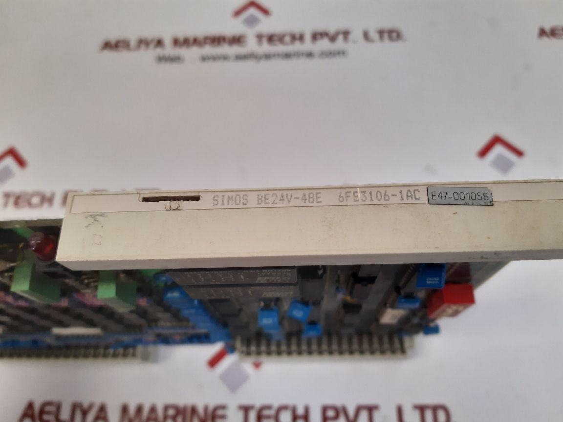 Simos 6fs3106-1ac pcb card