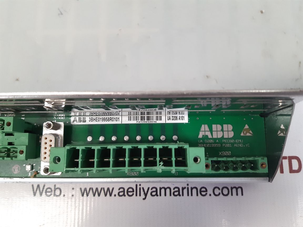 Abb pc d230 communication i/o module 3bhe019958r0101 