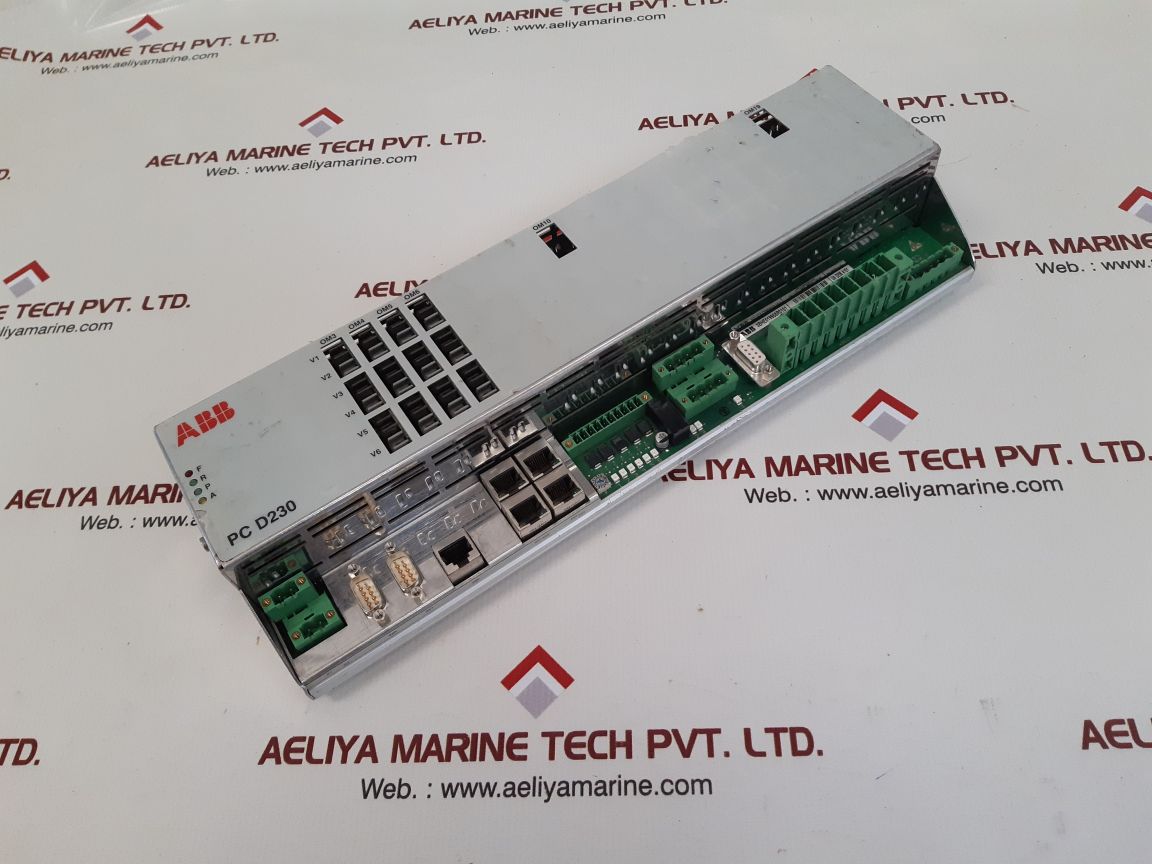 Abb pc d230 communication i/o module 3bhe019958r0101 