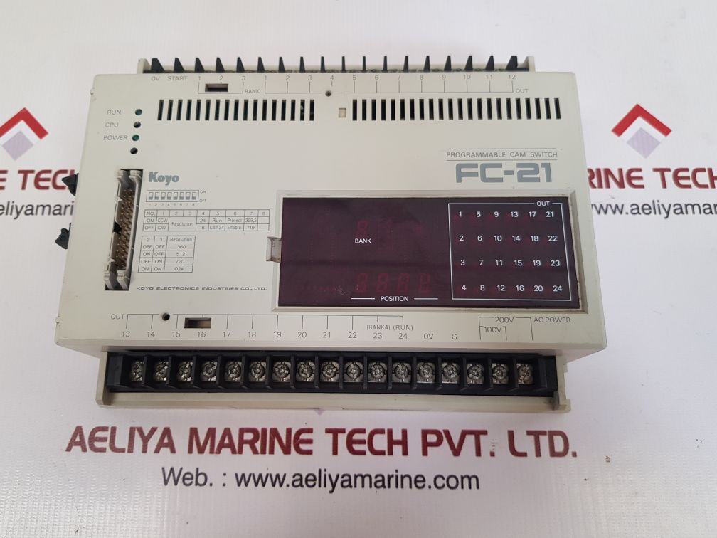 Koyo fc-21 programmable cam switch