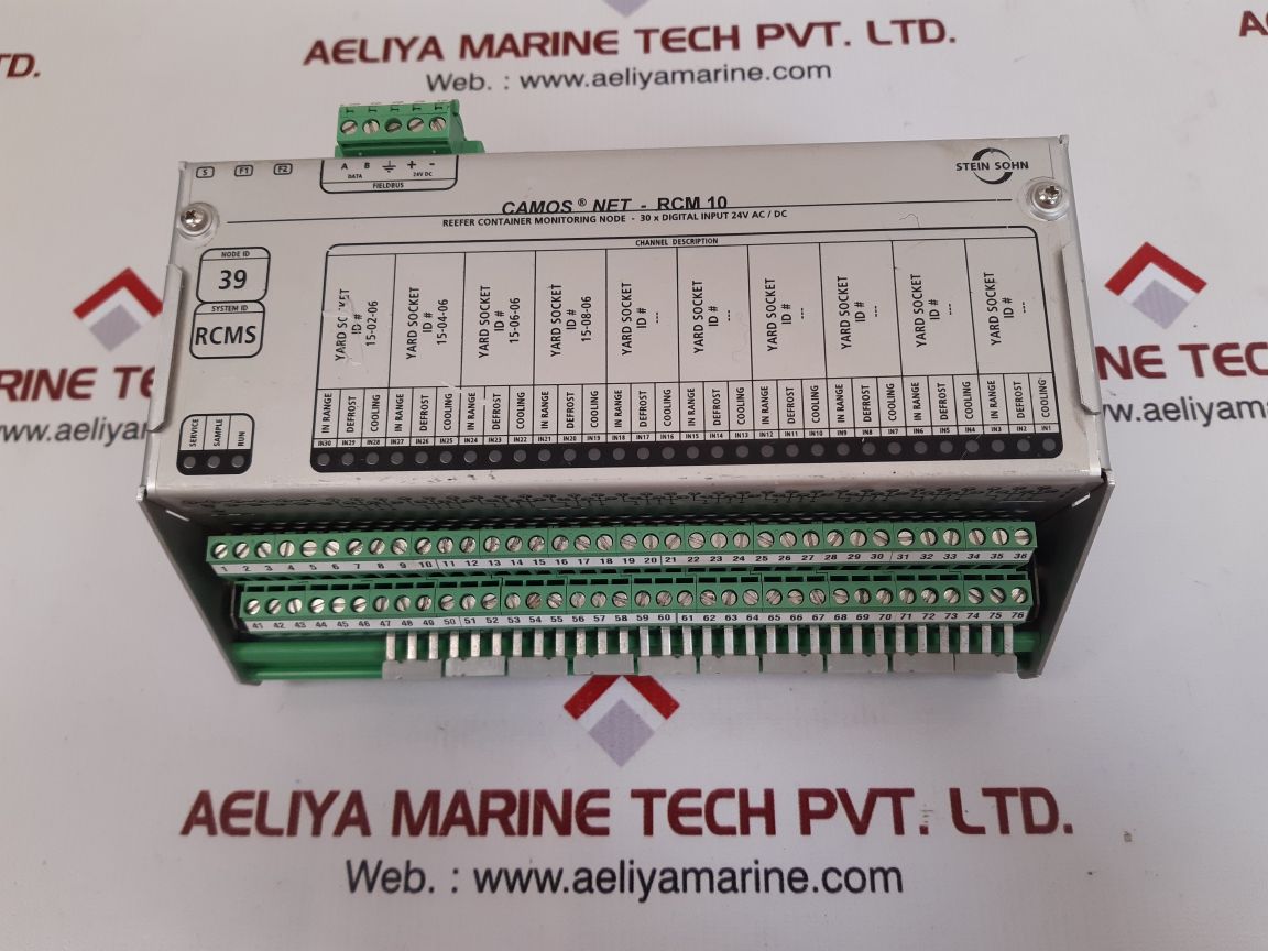 Stein sohn camos net- rcm 10 reefer container monitoring node b101002a 000000139