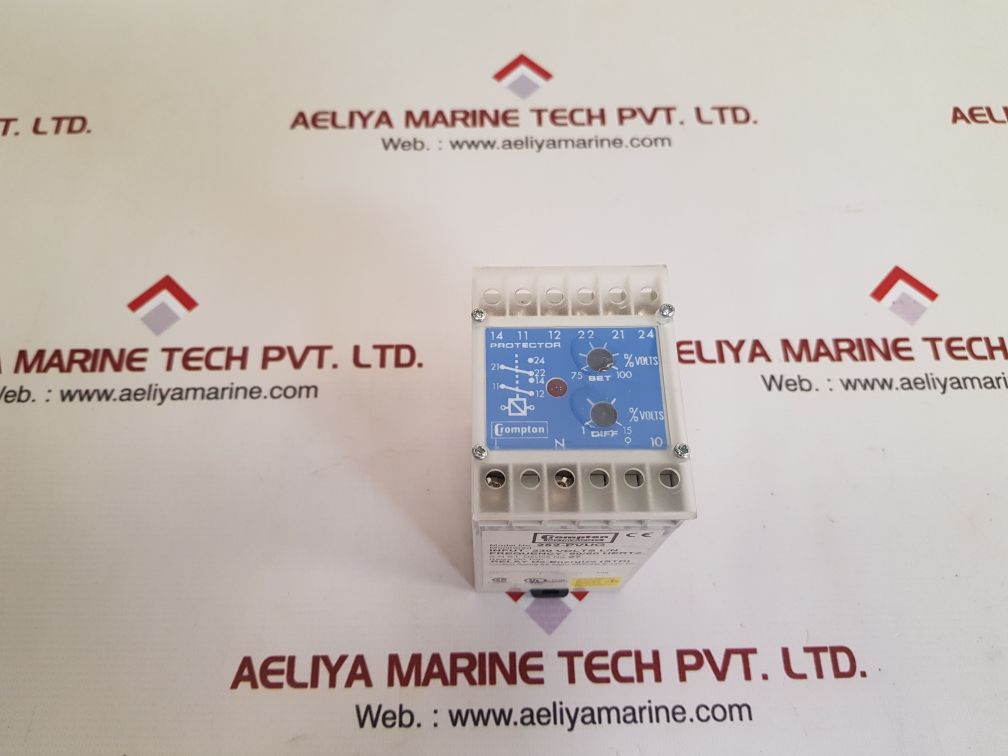 Crompton protector 252-pvug relay de-energize(std)