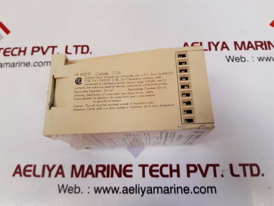 Pepperl + fuchs we 77/ex2 switch amplifier 01543s