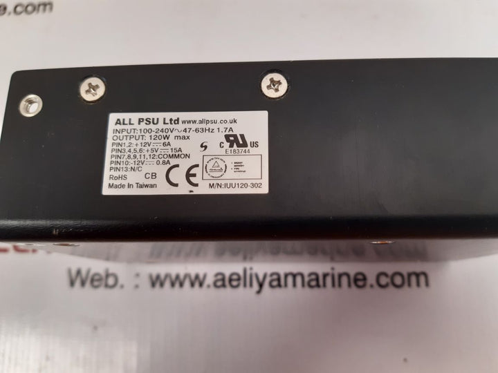 All psu iuu120-302 power supply