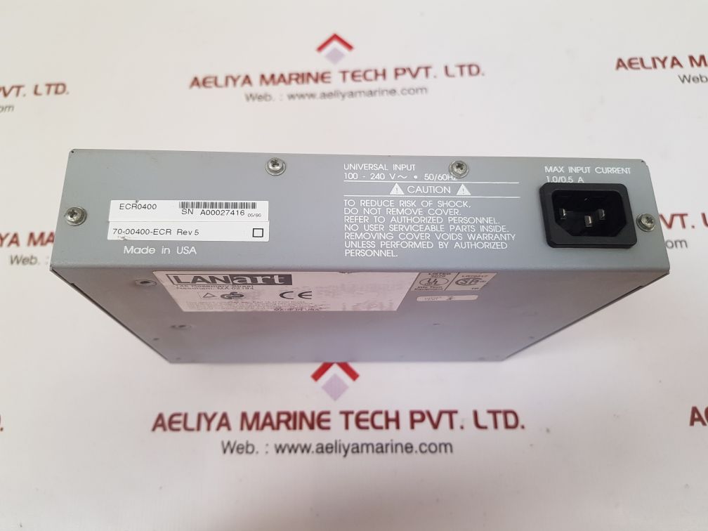 Lanart 802.3 plus one mini repeater 70-00400-ecr rev 5 ecr0400