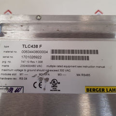 Berger lahr tlc438 f servo drive system