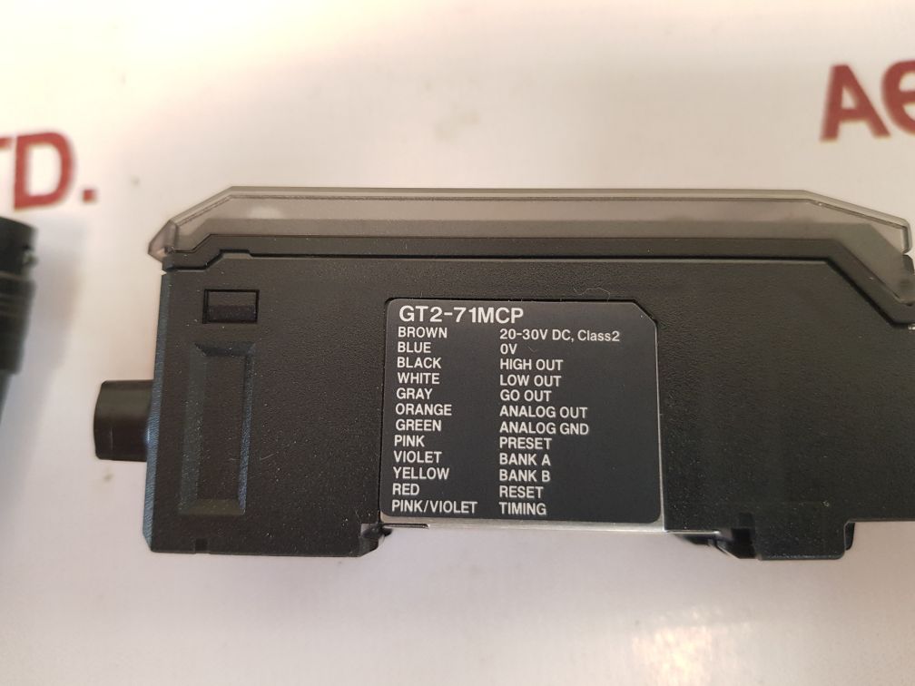 Keyence gt2-71mcp gt2 intelligent series sensor amplifier
