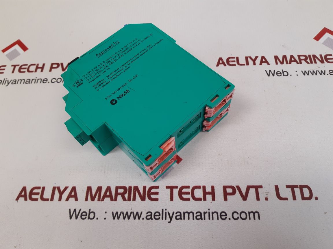 Pepperl+fuchs kfa5-dwb-ex1d k-system rotation speed monitor module 188381