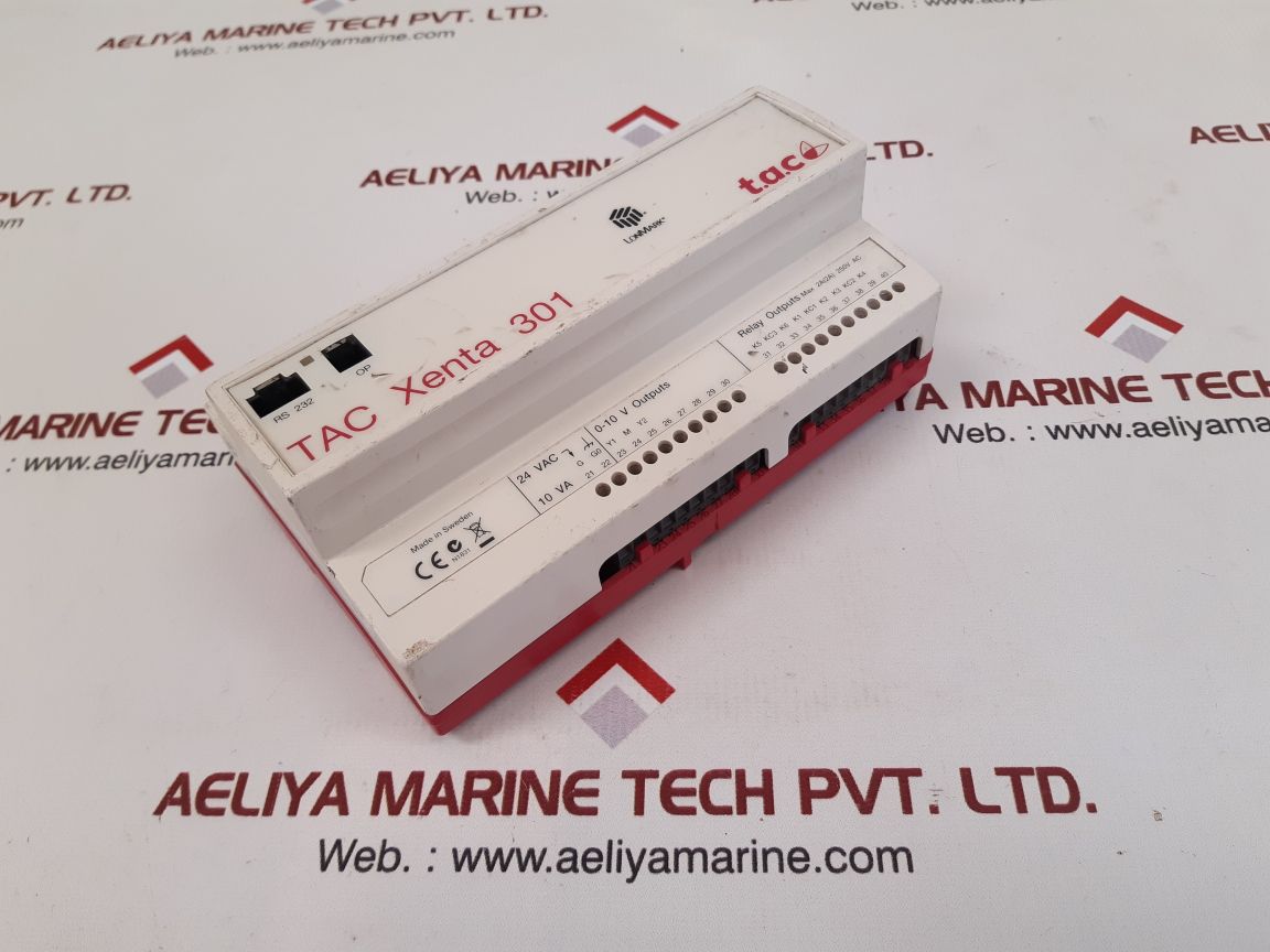 Tac xenta 301 3-723-0431-0 programmable controller module