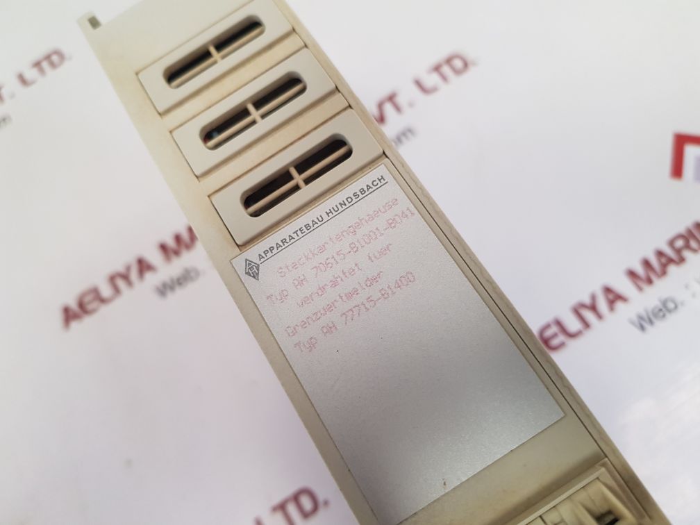 Apparatebau hundsbach ah 70615-b1001-8041 border detector