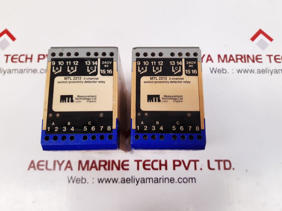 Measurement technology mtl2213 channel switch detector relay