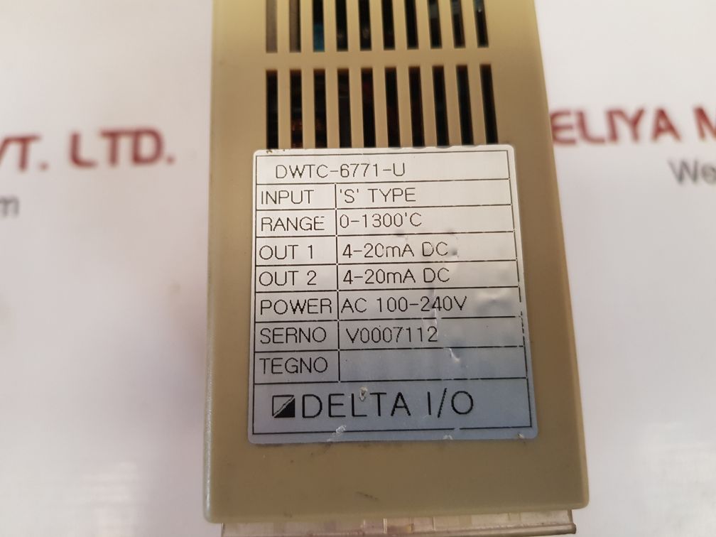 Delta dwtc-6771-u t/c converter