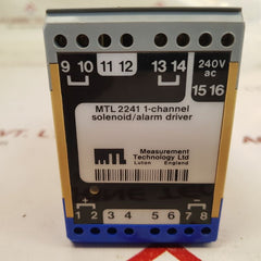 Measurement technology mtl2241 1-channel solenoid/alarm driver used