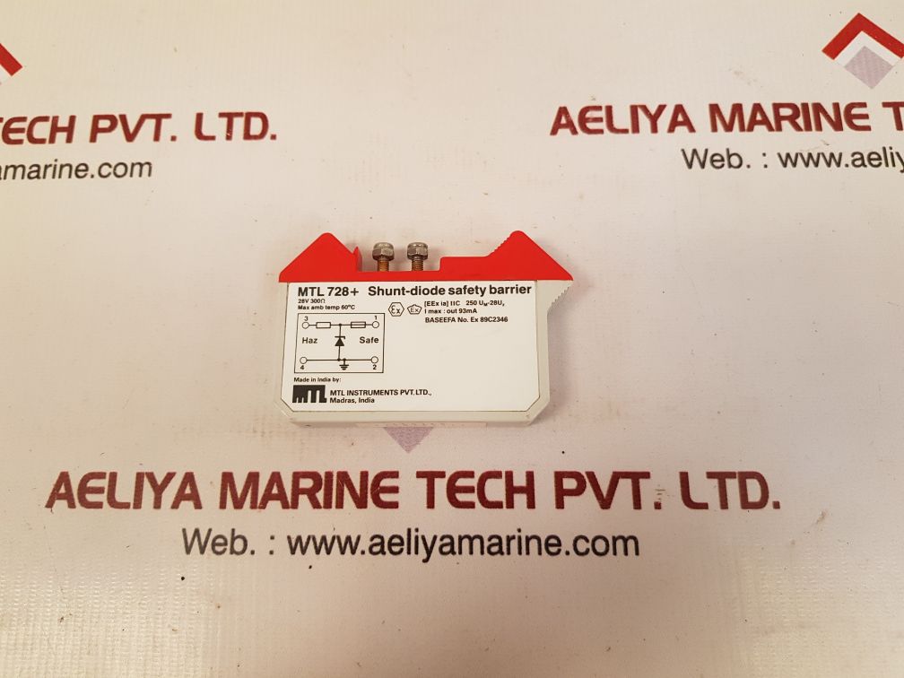 Measurement technology mtl 728+ shunt-diode safety barrier