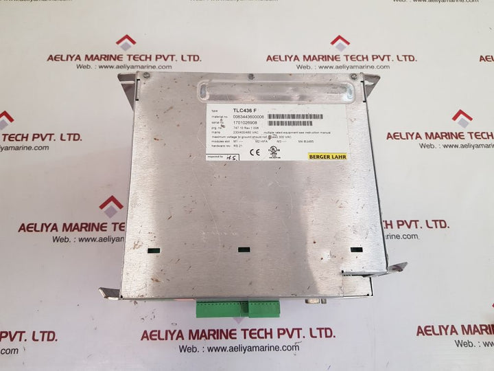 Berger lahr tlc436 f servo drive 0063443600006