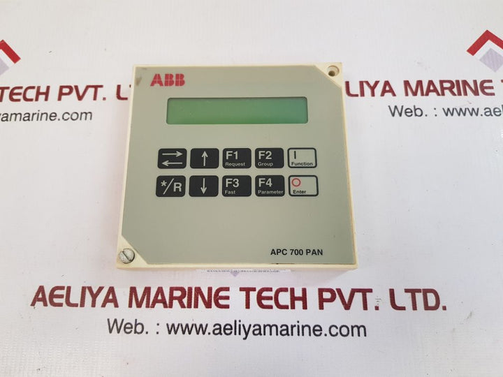Abb apc 700 control panel 
