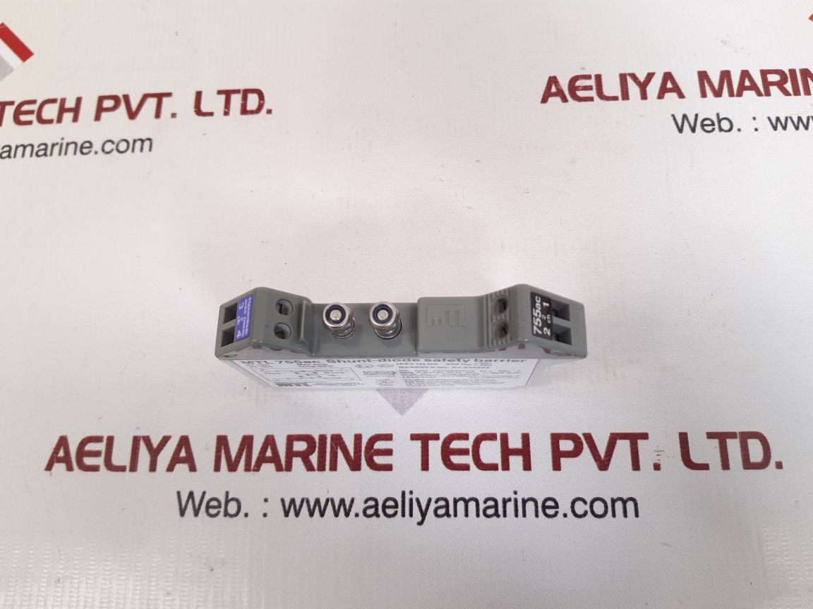 Measurement technology mtl755ac shunt-diode safety barrier