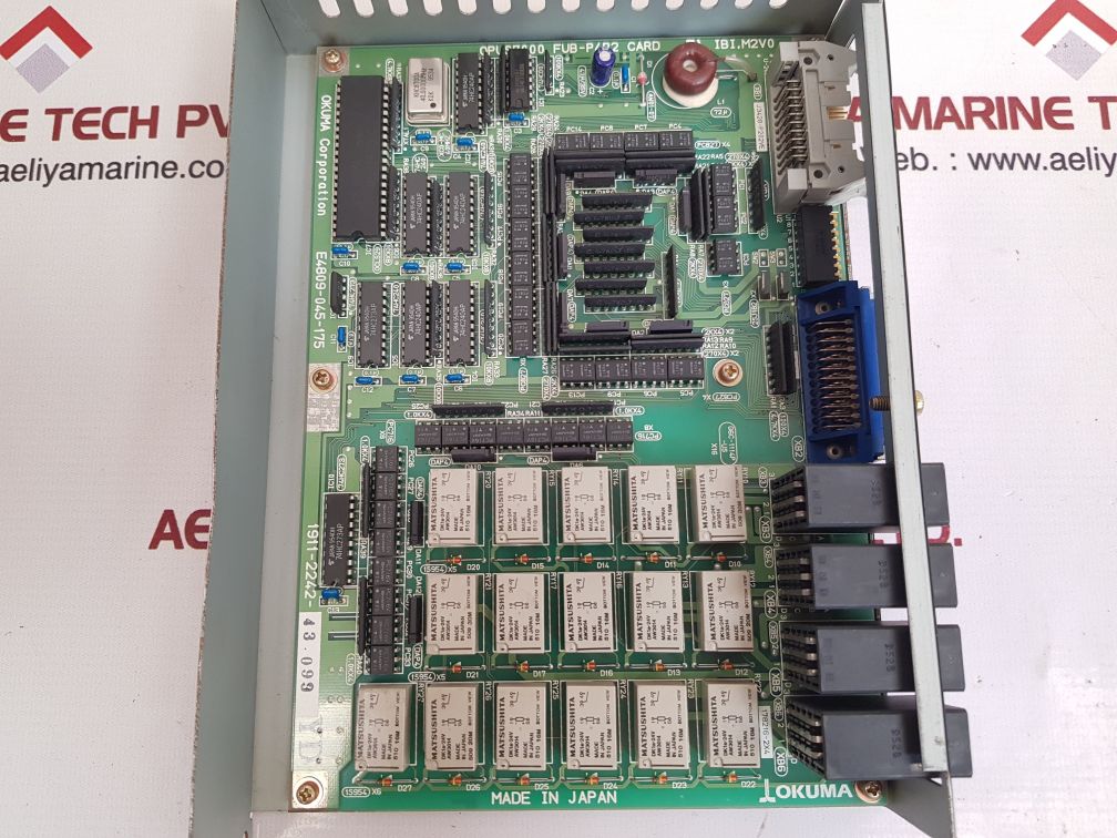 Okuma opus7000 fub-p4r2 card 1911-2242-43.099 ver no. 2.0