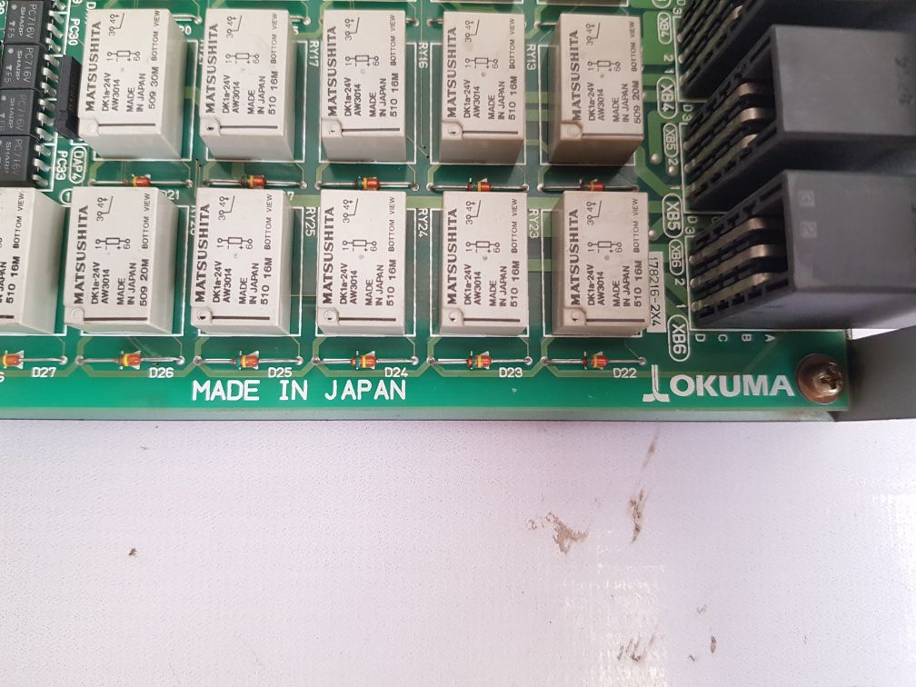 Okuma opus7000 fub-p4r2 card 1911-2242-43.099 ver no. 2.0