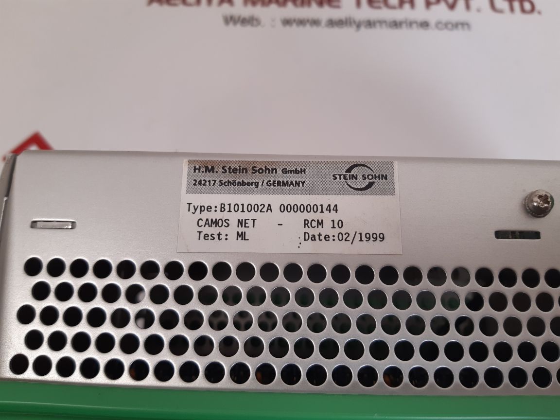 Stein sohn camos net- rcm 10 reefer container monitoring b101002a 000000144