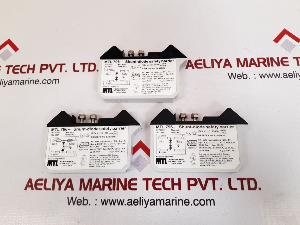 Measurement technology mtl796- shunt diode safety barrier