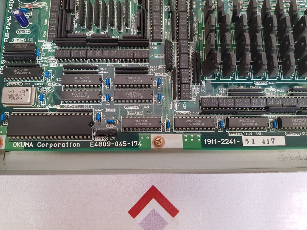 Okuma opus7000 fub-p4m4 card 1911-2241-51.417