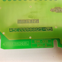Siemens a5e00086821-05 pcb card used