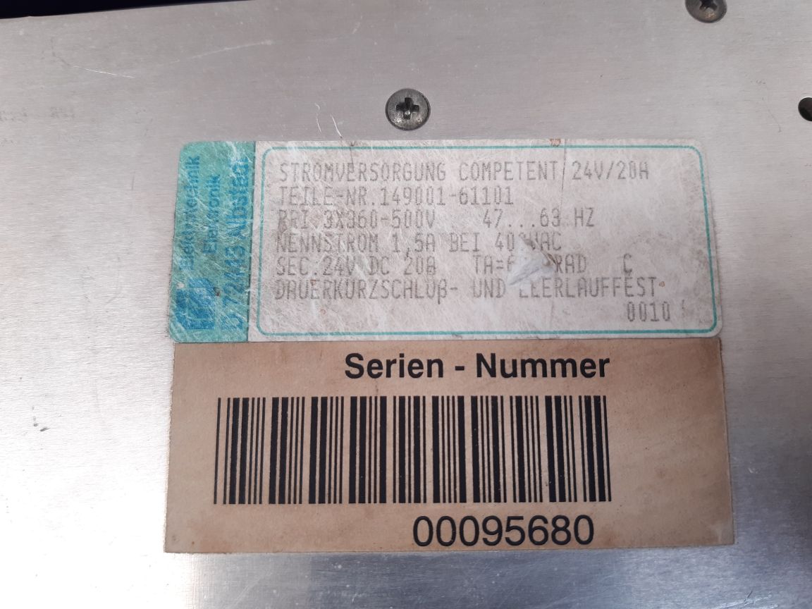Frei 149001-61101 power supply