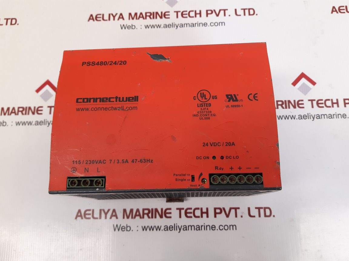 Connectwell pss480/24/20 switch mode power supply