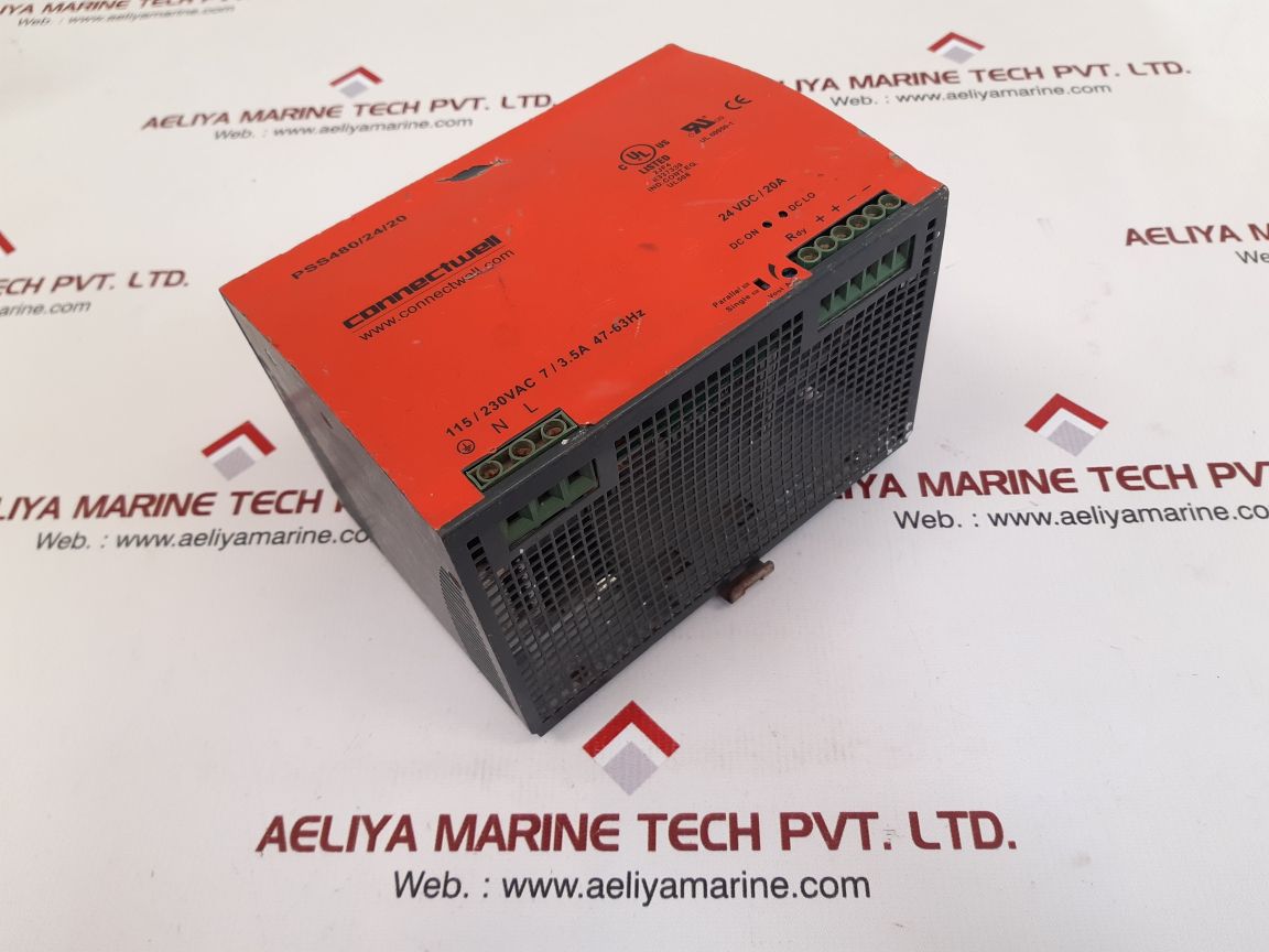Connectwell pss480/24/20 switch mode power supply