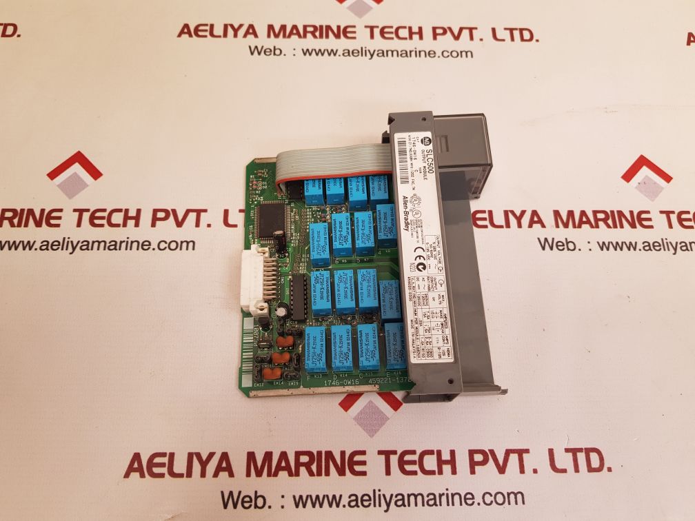 Allen-bradley 1746-ow16 ser.c plc output module