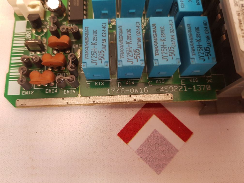 Allen-bradley 1746-ow16 ser.c plc output module