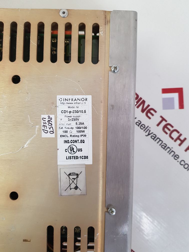 Infranor cd1-p-230/10.5 servo drives & motion control
