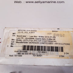 Rub ad-1a solenoid valve 36-150 psi 4-way