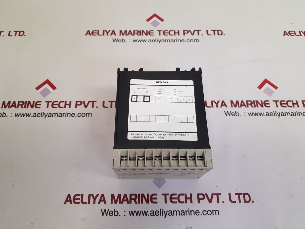 Siemens 3wx3156-3jj00 circuit breaker delay unit 3wx3156-3j new