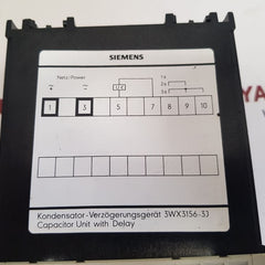 Siemens 3wx3156-3jj00 circuit breaker delay unit 3wx3156-3j new
