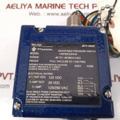 Itt neo-dyn 142p82cc6418 adjustable pressure switch