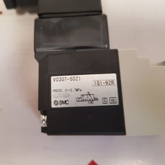Smc v0307-5dz1 solenoid valve 1g1-92r 