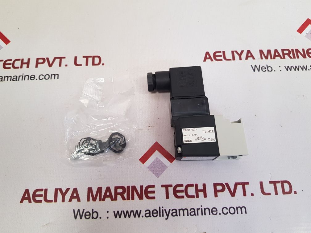 Smc v0307-5dz1 solenoid valve 1g1-92r 