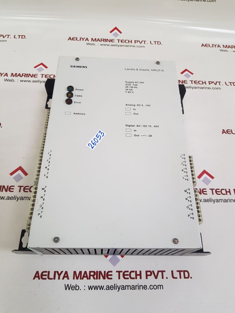 siemens landis & staefa nruf/a