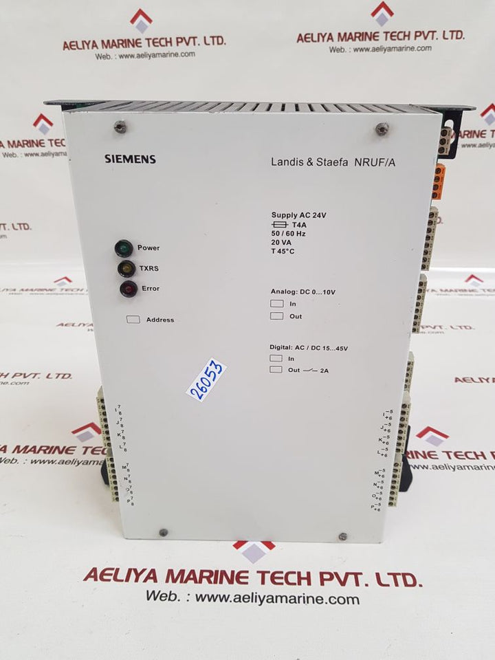 siemens landis & staefa nruf/a